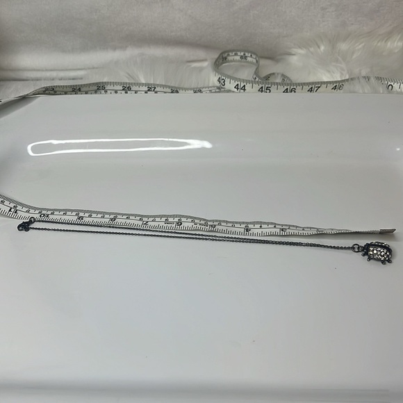 LADYBUG 🐞 BLACK CRYSTAL NECKLACE - Picture 5 of 7